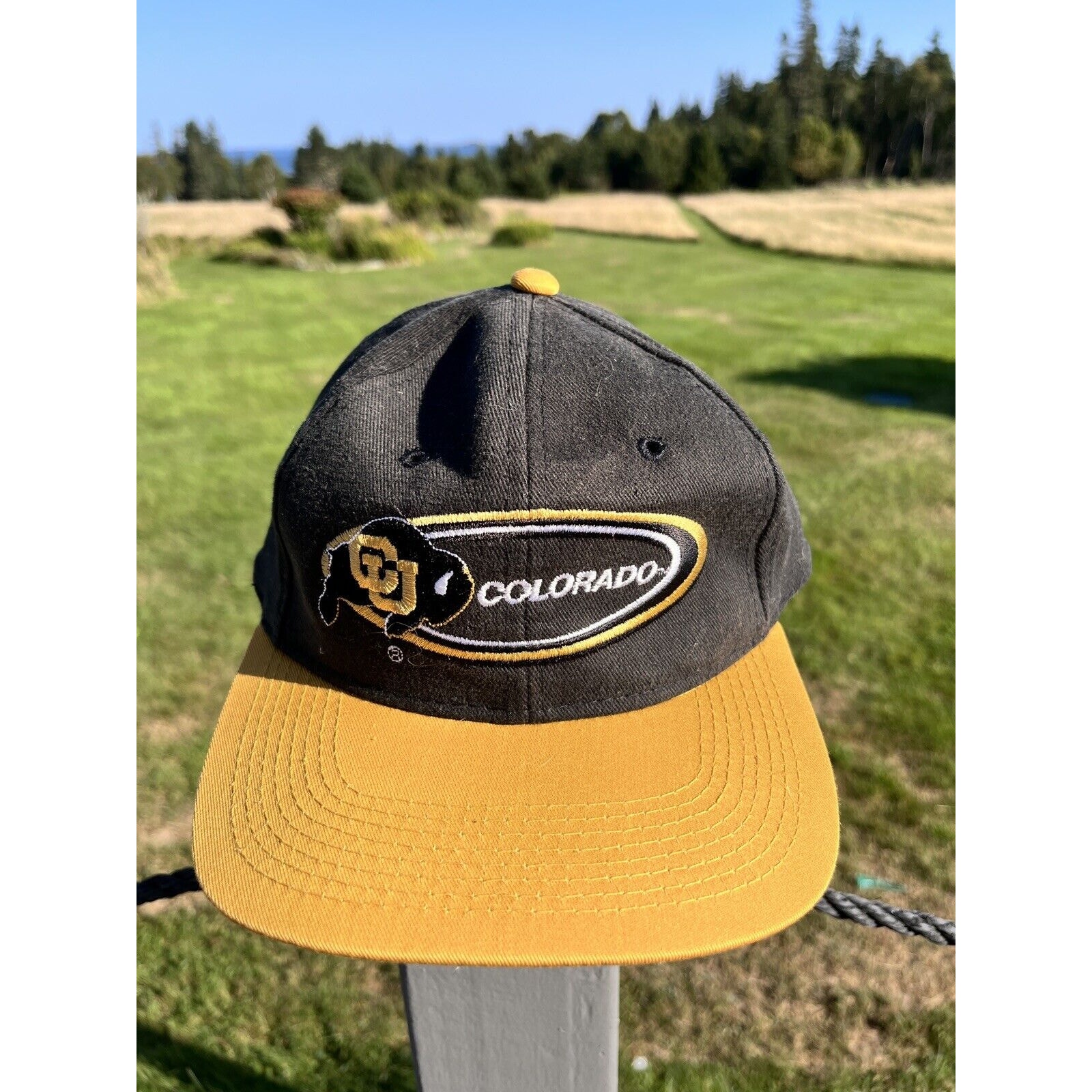 Vintage CU Buffs Snapback Hat Colorado Buffaloes 90’s Covee Collegiate Cap