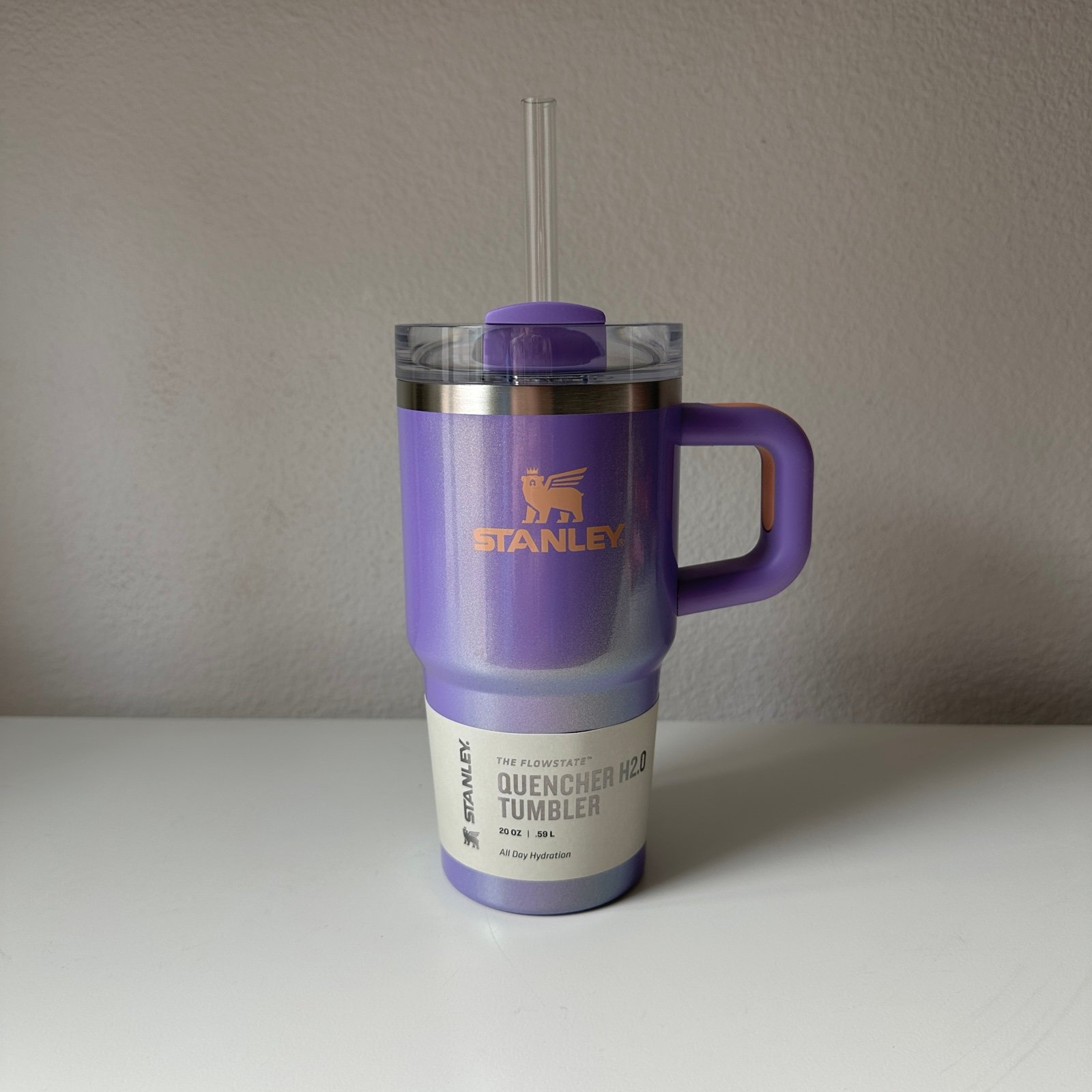 Stanley 20oz Quencher Tumbler - Periwinkle Shimmer *SOLD OUT CUP* HTF