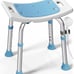 Shower Chair for Inside Shower, FSA/HSA Eligible 400 lbs Adjustable Shower Stool
