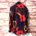 ZARA Floral Print Long Sleeve Shirt, Size L
