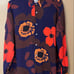 ZARA Floral Print Long Sleeve Shirt, Size L