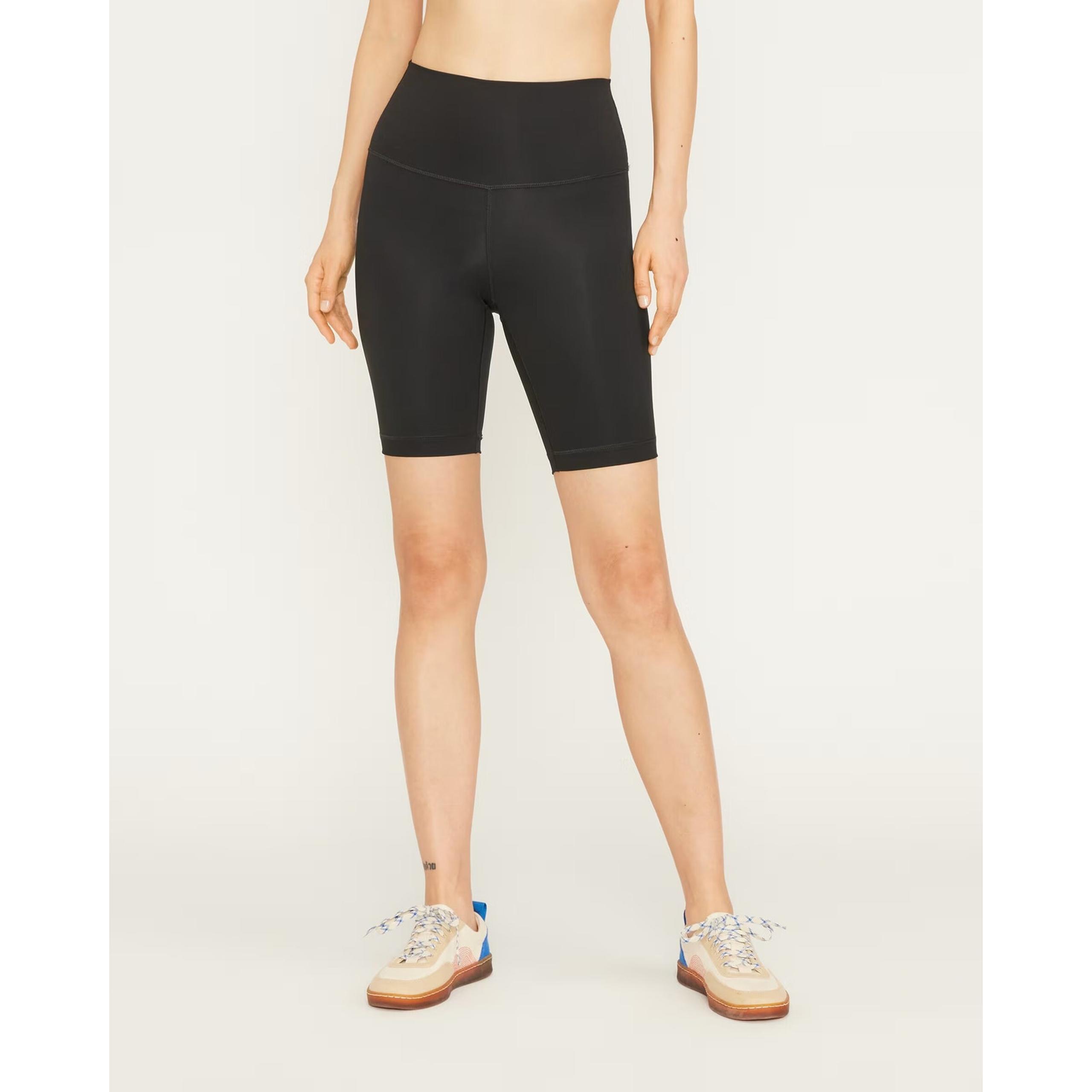NWT Everlane Women's The Perform Bike Shorts High Waist Black Size S