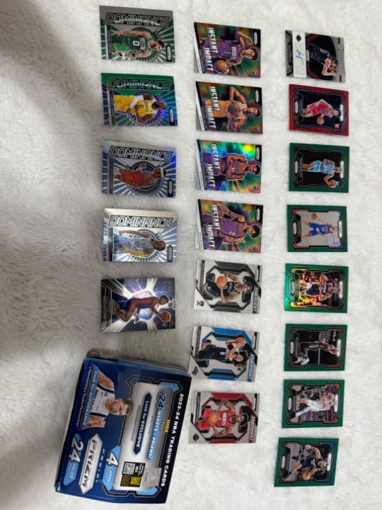 Panini Prizm 23-24 Retail Box Lot