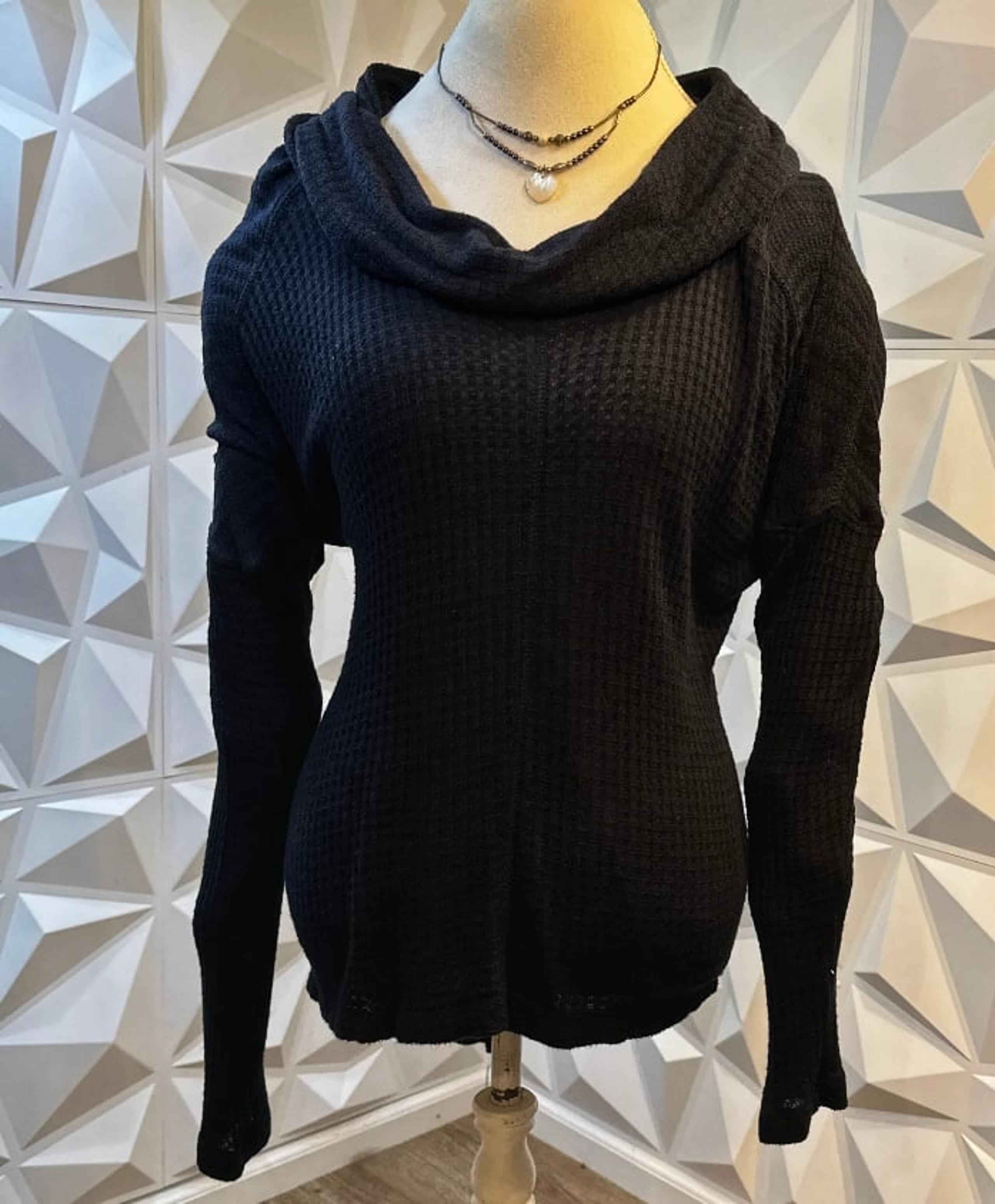 Like New!  Lucky Cowl Neck Long Sleeve
