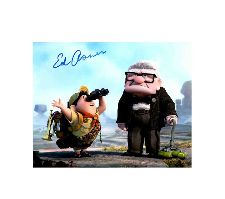 Ed Asner Signed Autographed 8x10 Up Photo