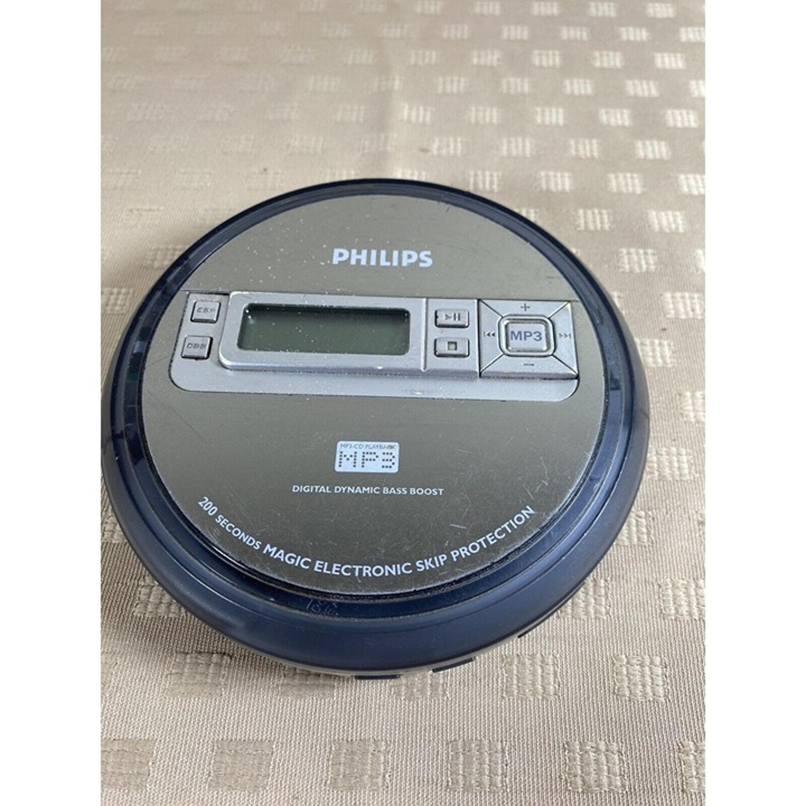 Philips EXP2550 Portable Compact Disc CD & MP3 Player Anti-Skip Bass Tested