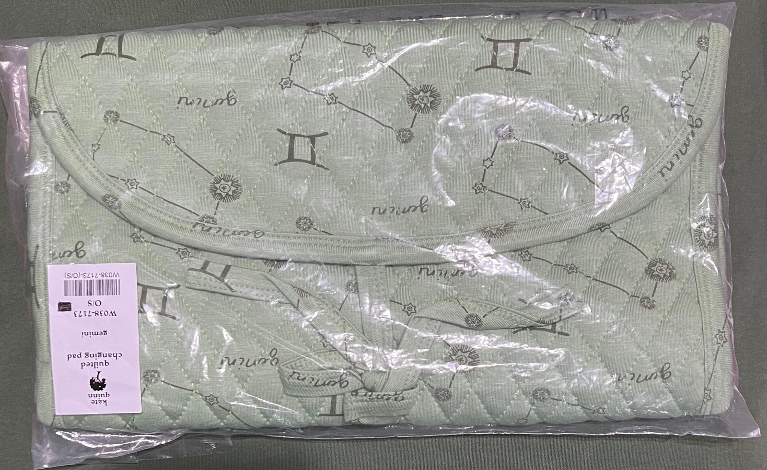 Quilted changing pad