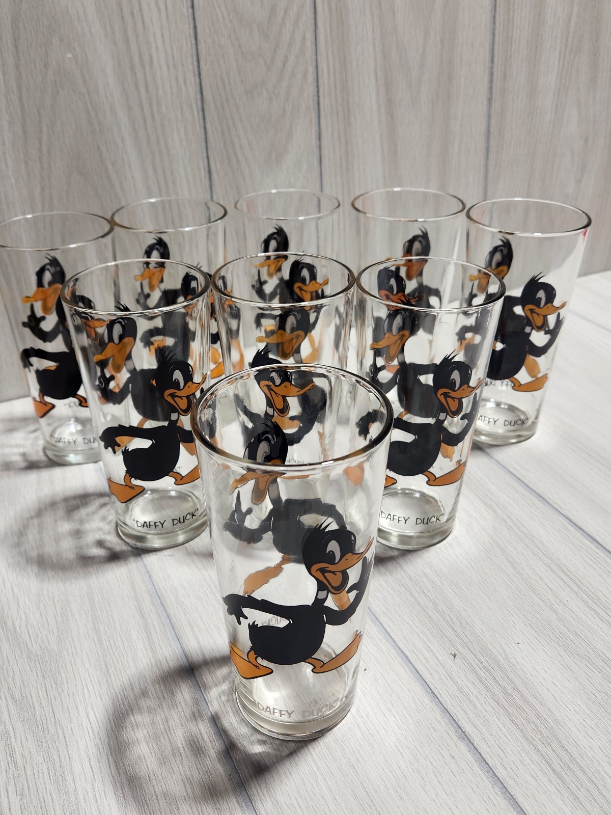 Vintage Daffy Duck glasses
