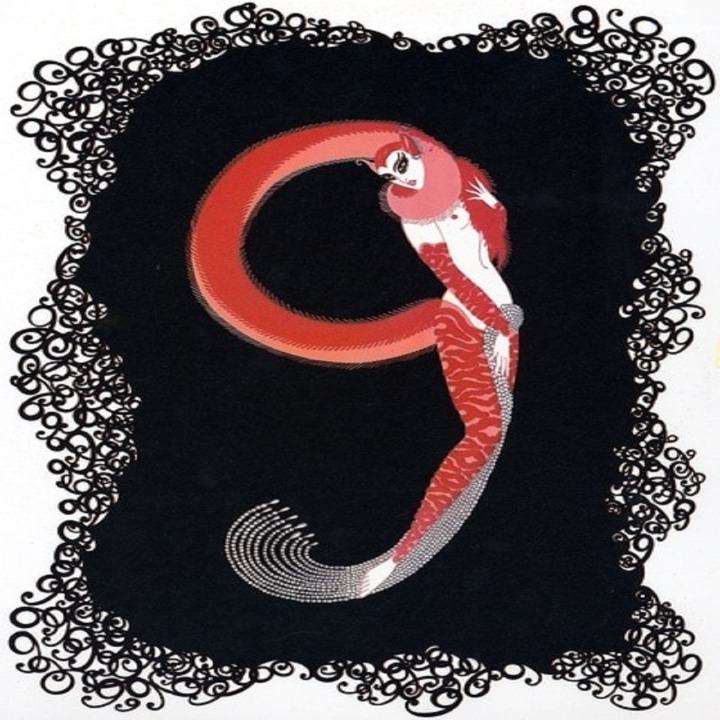 are doing discount activities Erte: "The Numerals Series “9", Very Rare Original Vintage Bookplate Print Home are doing discount activities Erte: "The Numerals Series “9", Very Rare Original Vintage Bookplate Print Home