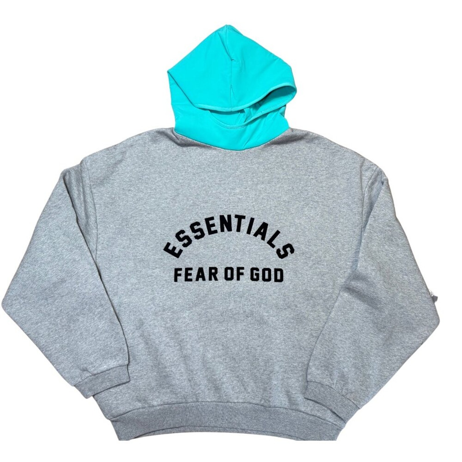 【ESSENTIALS】Nylon Fleece Hoodie/Dark Heather(202SP244313F) Fear of God Essentials Nylon Fleece Hoodie Dark Heather