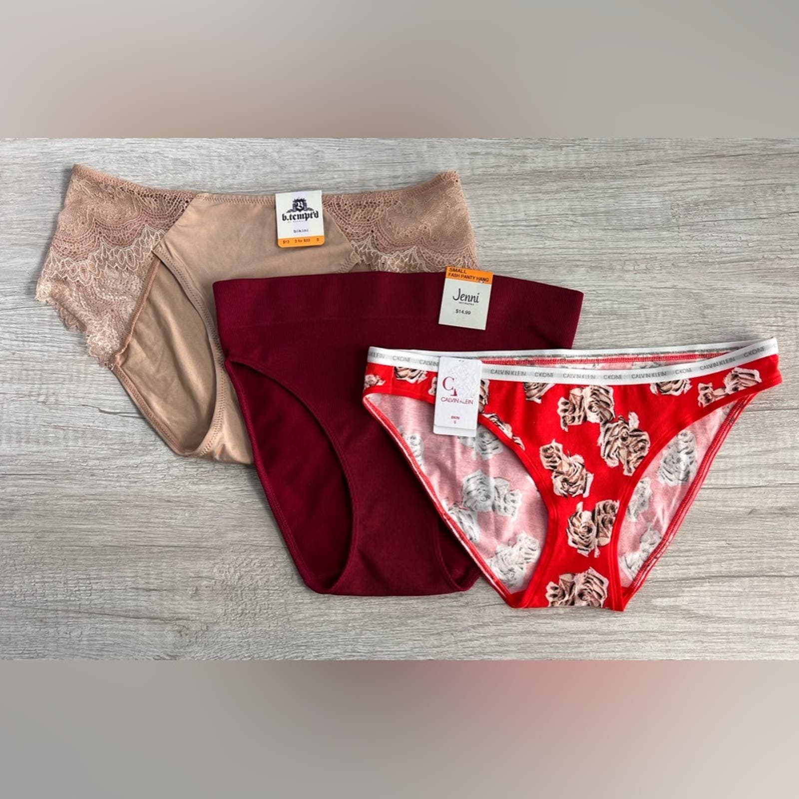 Set of 3 - Women’s Bikini Panties