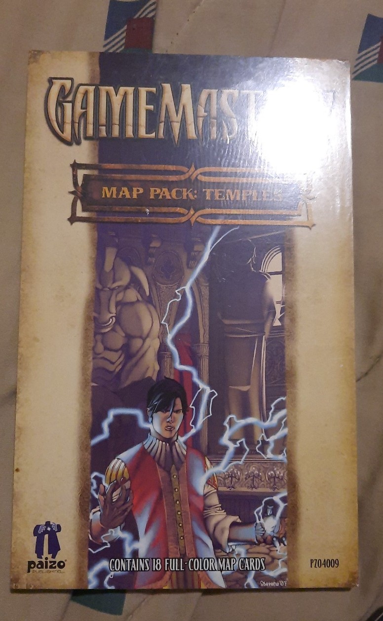 GameMastery Map Pack - Temples (NEW SEALED)