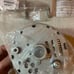 J&N 400-12394 Alternator 12 V, 63 A, Delco 10 Si, New And 3 Brackets  New
