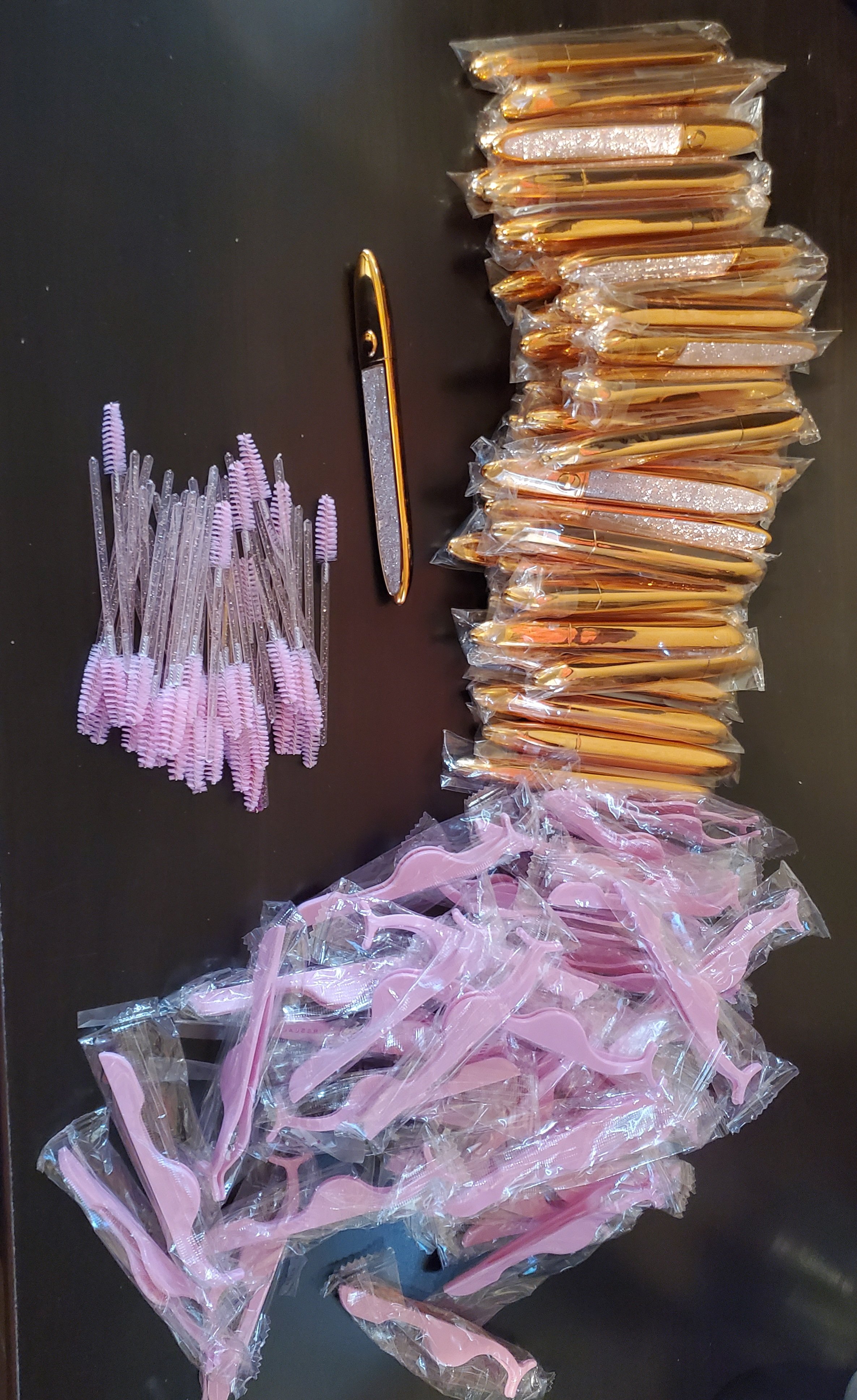 Lash glue pens,spoolies,lash applicators