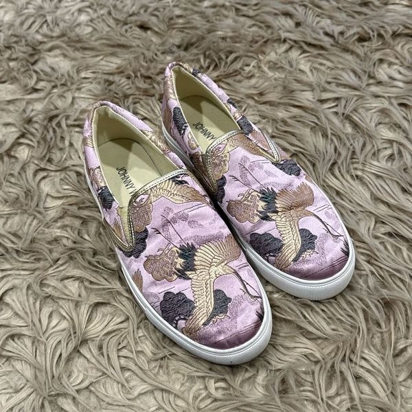 Johnny Was Crane slip on sneakers size 6.5