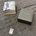 Yves Saint Laurent YSL Cassandra Logo Plate Necklace Silver 925