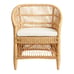 Essex Antique White Farmhouse Backless Counter Stool