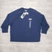Earth Yoga Tunic Sweatshirt Oversized Activewear Sustainable Blue Womens XL NWT