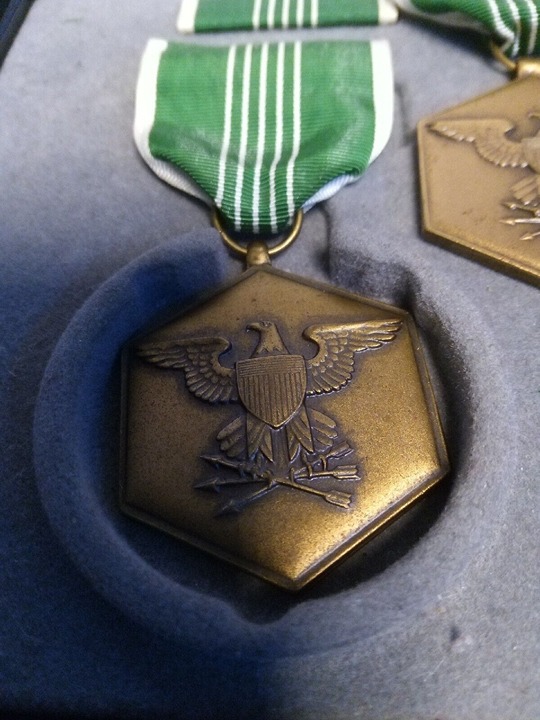 VINTAGE UNITED STATES OF AMERICA MEDAL FOR MILITARY MERIT IN