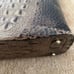 Brahmin Croc Embossed Shoulder Bag Brown Tan 12x9.5