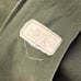 Vintage OG-107 Sateen Military Shirt Mens Medium Green Button Up Long Sleeve