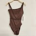 New BLEU ROD BEATTIE Pulling Strings One Shoulder One Piece Swimsuit