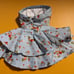 [Doll heart] strawberry prints skirt for DDDY (Used)