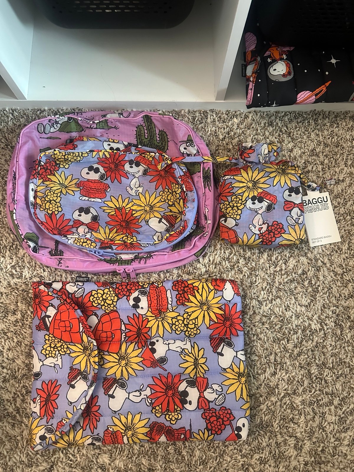 baggu snoopy bundle