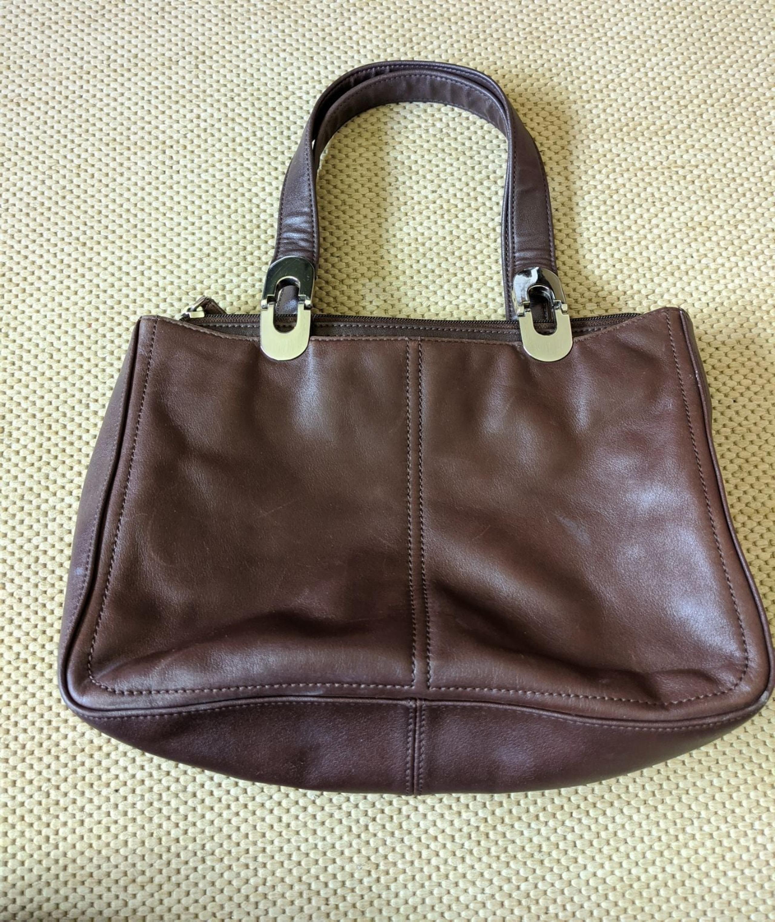 Vintage leather purse by Liz Claiborne