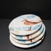 Set Of 4 PIER 1 IMPORTS **Sandpiper Bird** Salad Plates