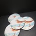 Set Of 4 PIER 1 IMPORTS **Sandpiper Bird** Salad Plates