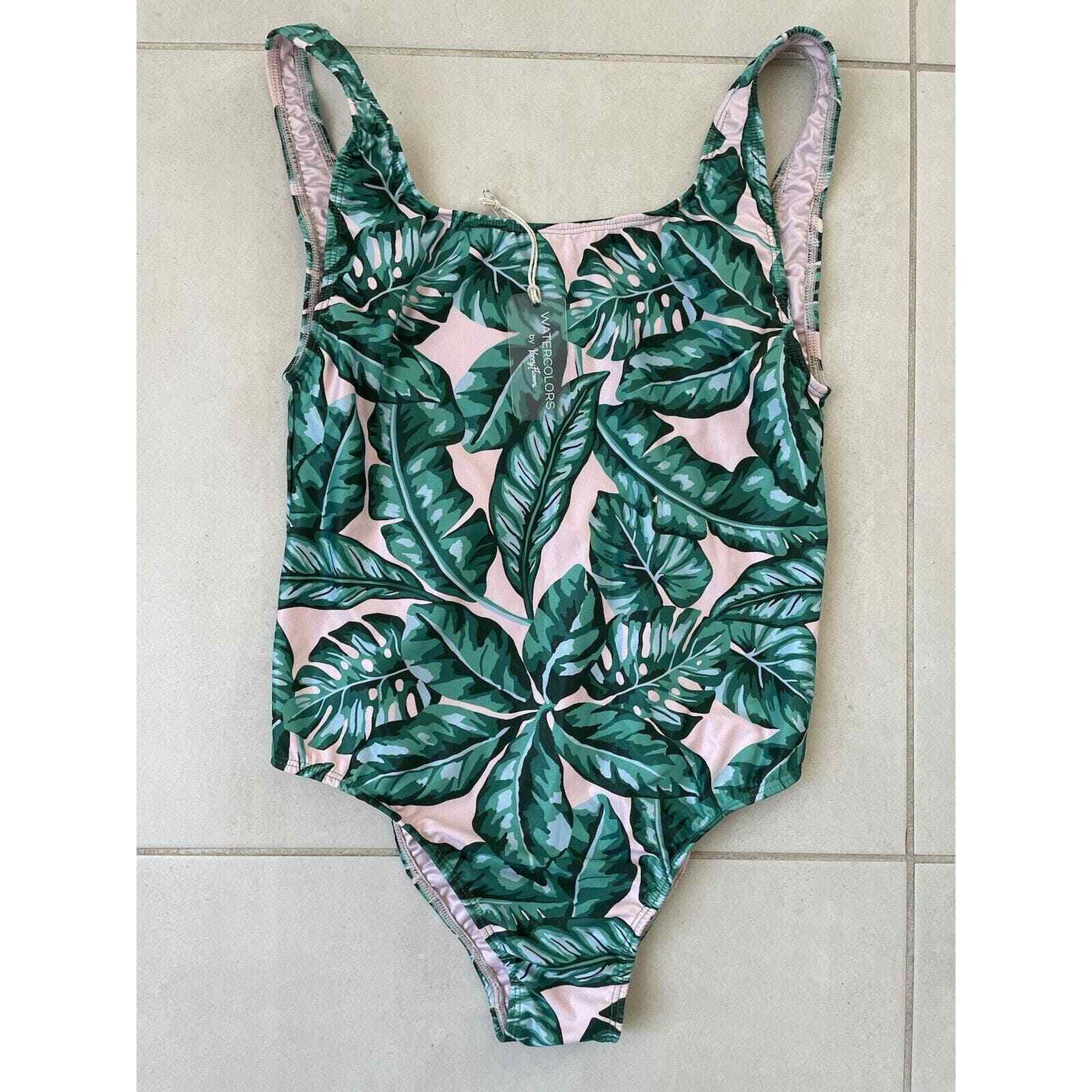 Kenny Flowers Swim One Piece Swimsuit Fronds With Benefits