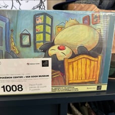 Pokemon Center Van Gogh Museum Munchlax And Snorlax puzzle