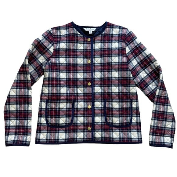 Brooks Brothers Fleece Plaid Jacket Junior’s XL - Price Firm