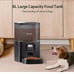 Voluas Automatic Dry Food Cat 6L Feeder Dispenser Timer Programmable Dog Pet