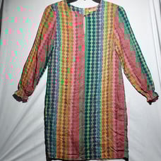 Vilagallo vibrant pattern mini dress European size 40 (US 8)