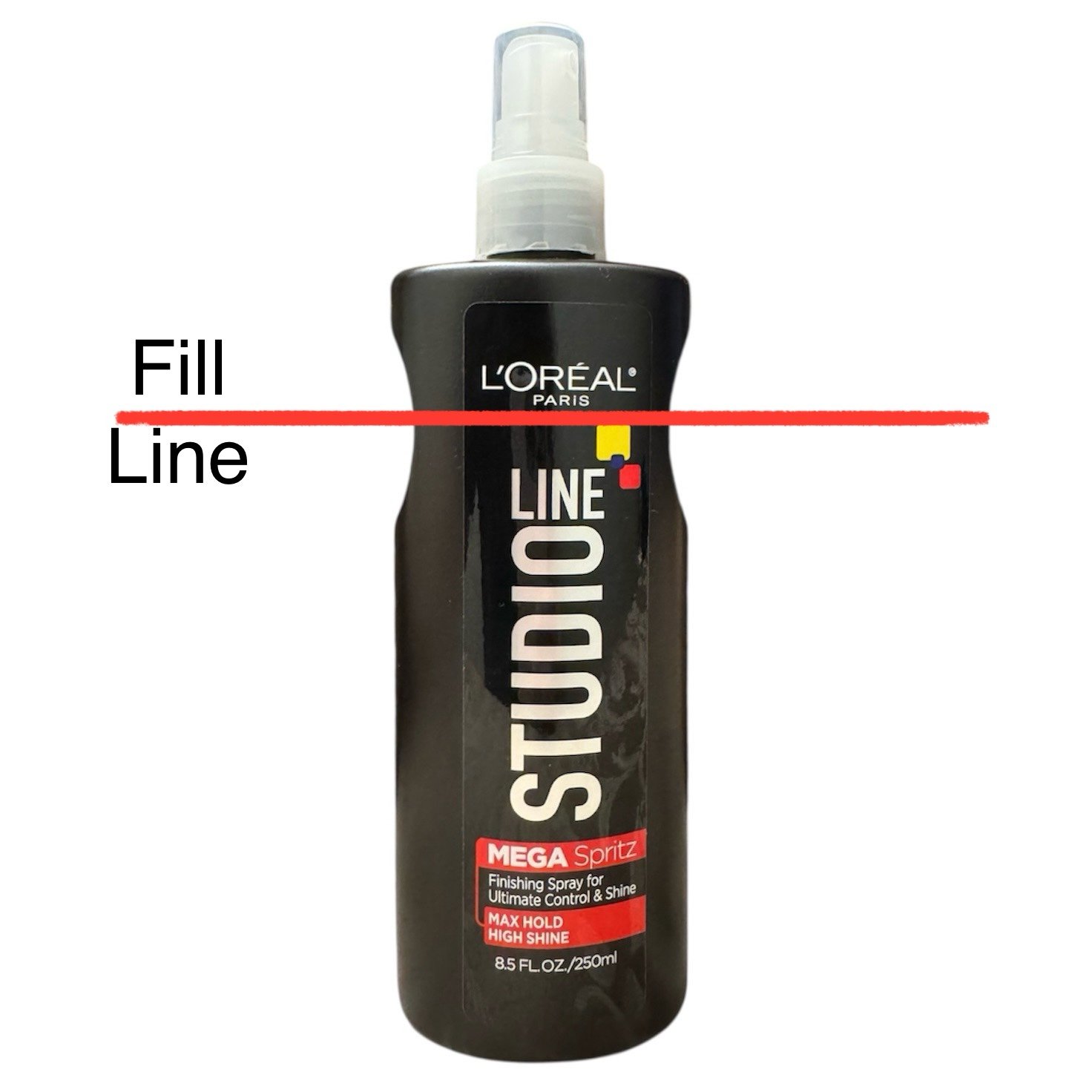 L'oreal Studio Line Mega Spritz Finishing Spray Max Hold Hairspray 80% FULL
