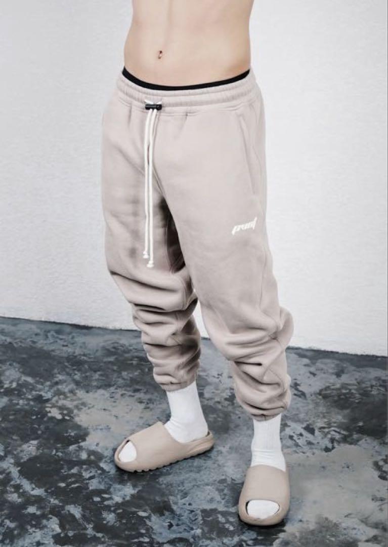 PVOT OG SWEAT PANTS (SAND BEIGE)
