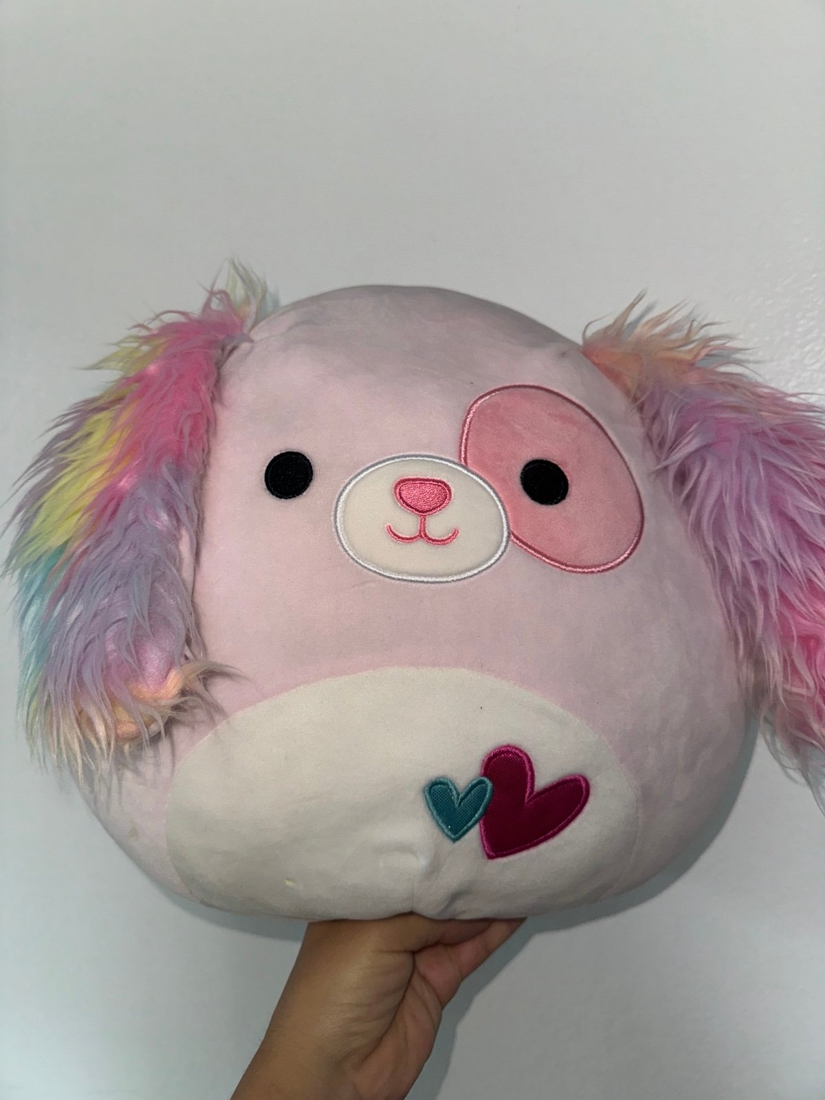Squishmallows Official Kellytoy Valentines Soft Plush Toy Animal 12” Bryce Dog