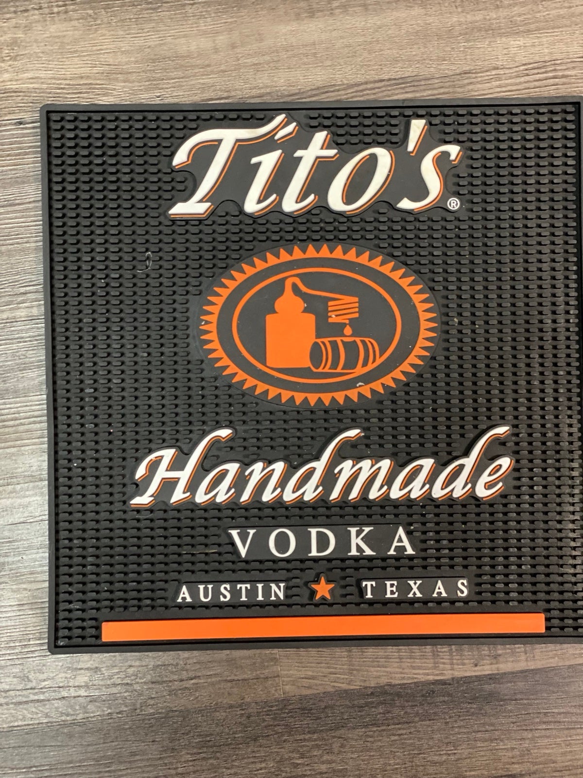 Tito’s bar top mat