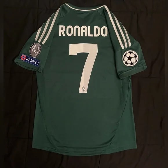 Ronaldo #7 Real Madrid Third Soccer Jersey 2012/2013 Size Medium