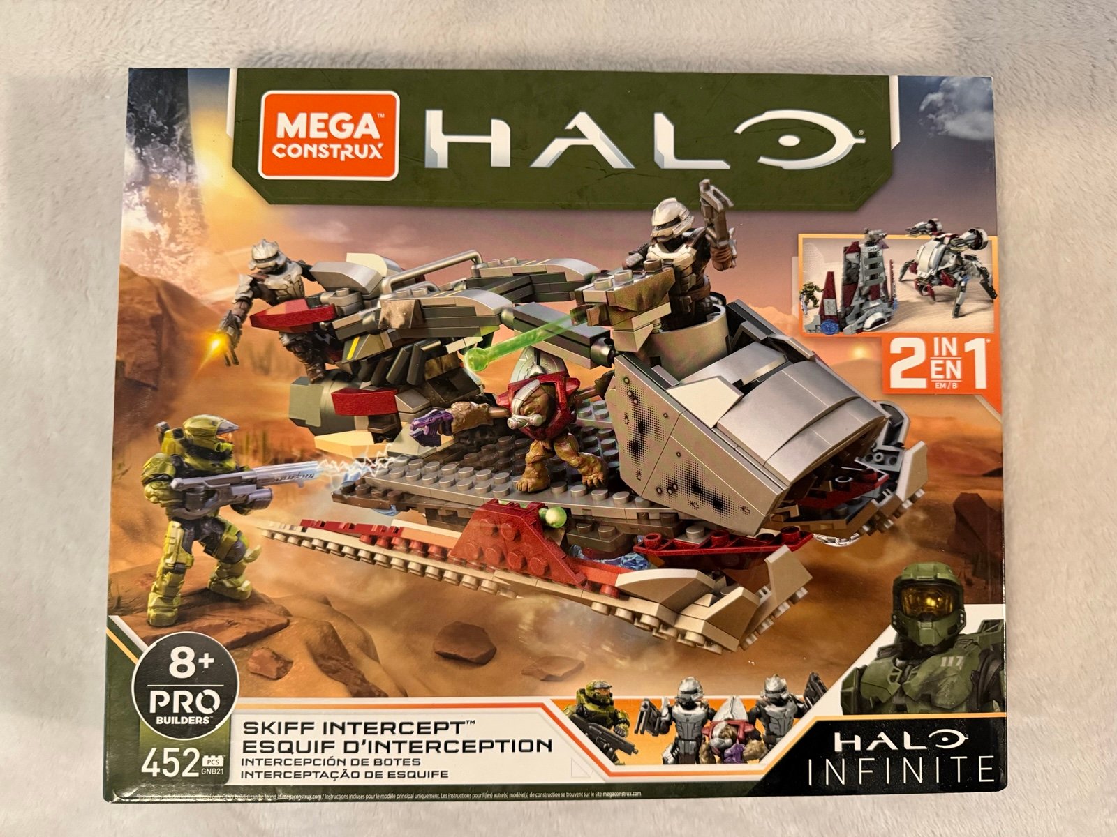 Mega Construx Halo Infinite Skiff Intercept set