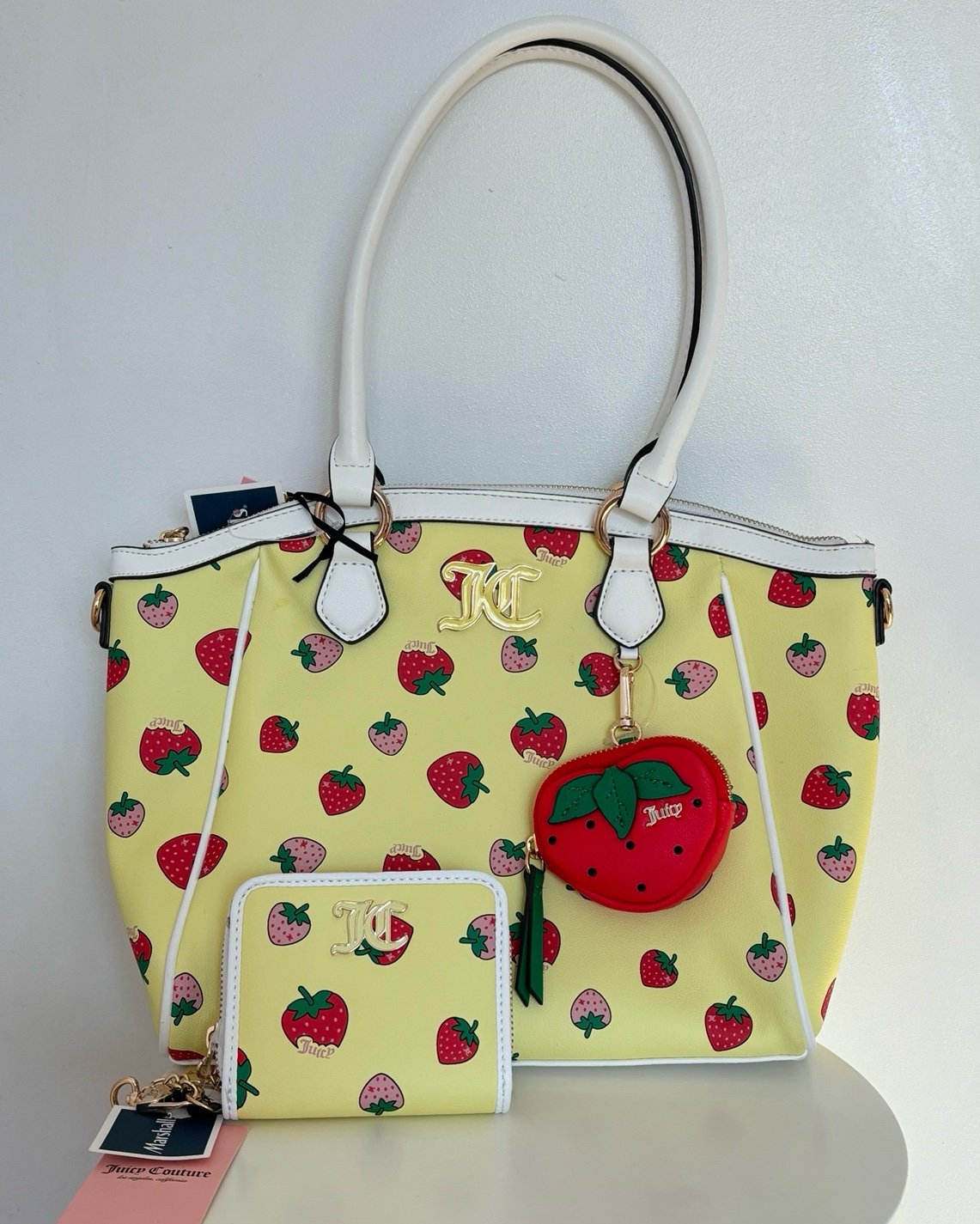 Juicy Couture Strawberry Bag & Wallet