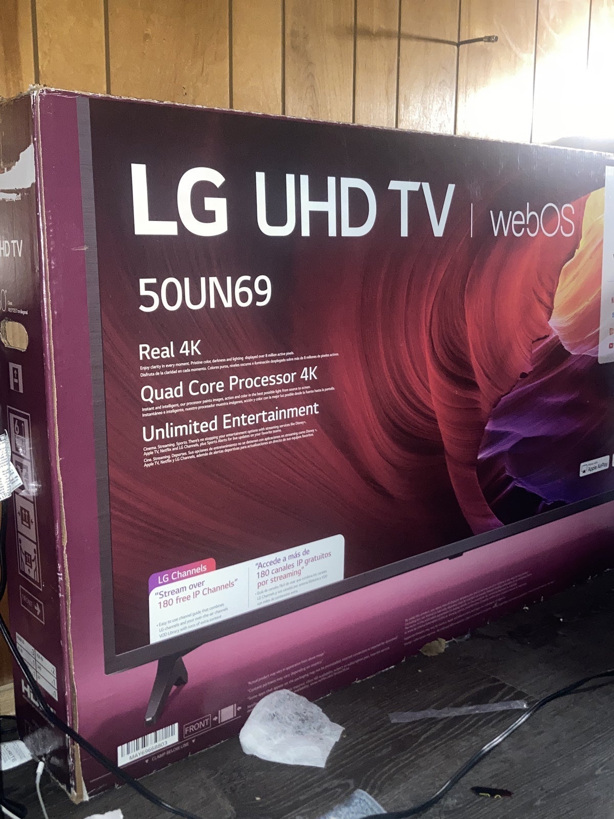 50inch LG UHD TV