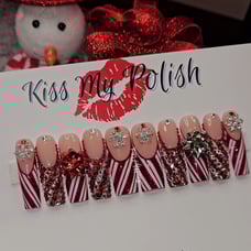 Christmas Press On Nails
