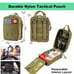 First aid kit for camping