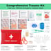First aid kit for camping