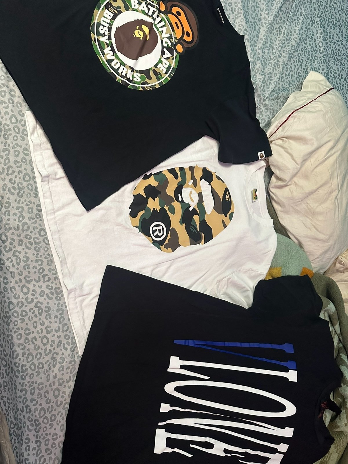 Bape Tee shirts/Vlone Tee