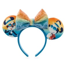 Mickey & Minnie Mouse Ear Headband with Sequined Bow - Disney Cruise Line