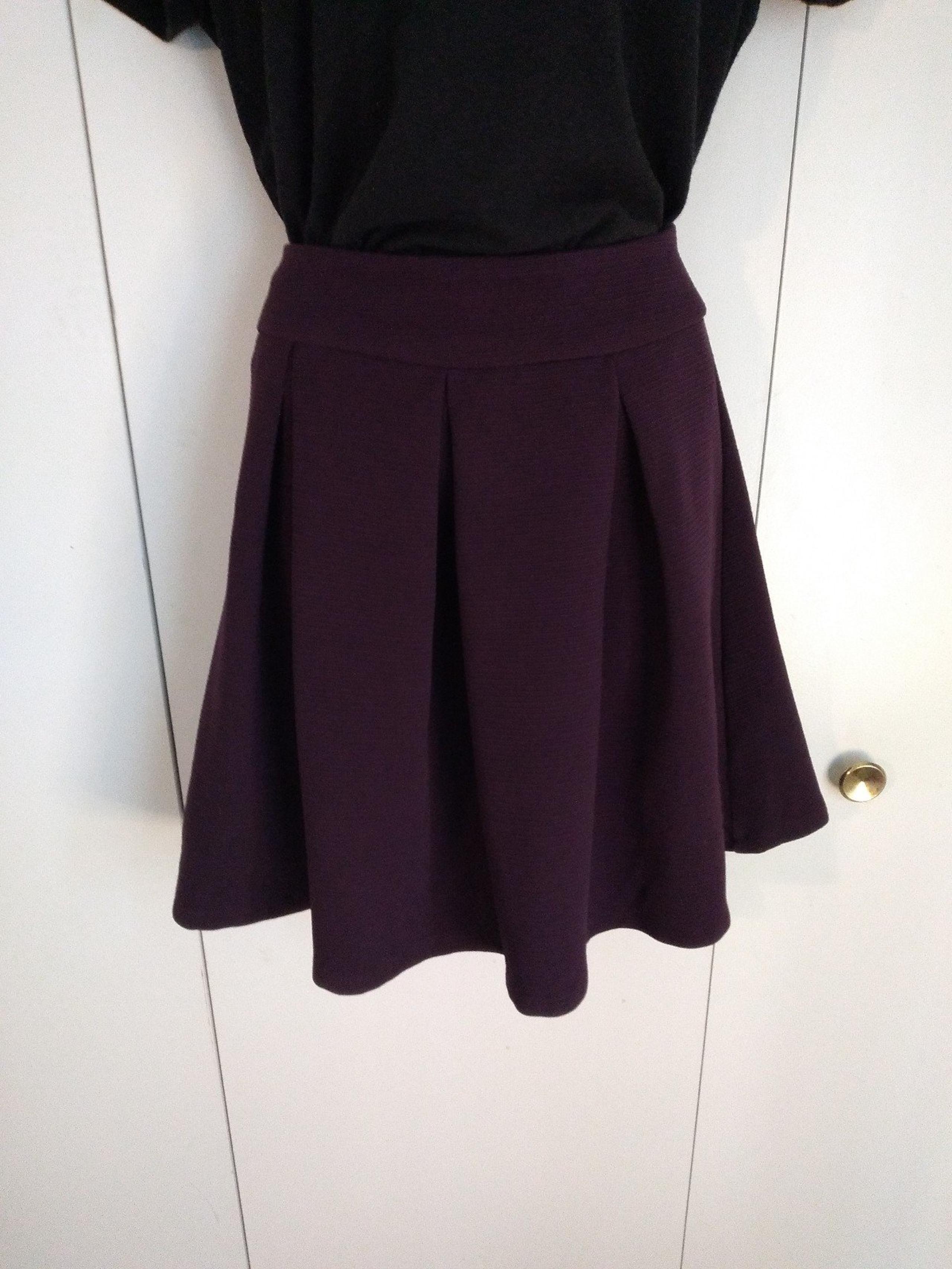 The Limited women's purple A-line skirt size 8